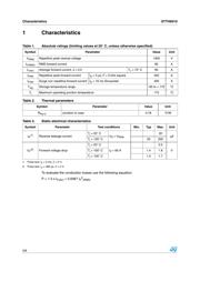 STTH6010W 数据规格书 2
