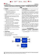 TAS5614LADDV Datenblatt PDF