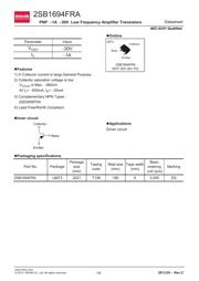 2SB1694FRAT106 datasheet.datasheet_page 1