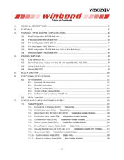 W25Q256JVFIQ TR datasheet.datasheet_page 2