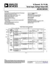 AD5363BCPZ-REEL7 数据规格书 1