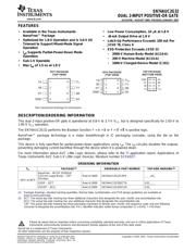 SN74AUC2G32YZPR datasheet.datasheet_page 1