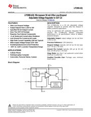 LP2980IM5-ADJ/NOPB Datenblatt PDF
