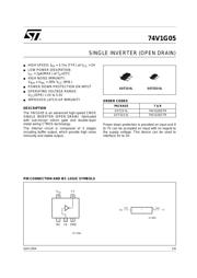 74V1G05STR datasheet.datasheet_page 1