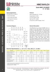 HMC1041LC4TR-R5 数据规格书 3