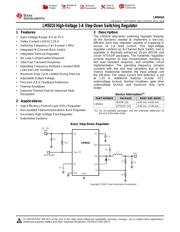 LM5010 Datenblatt PDF