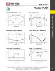 HMC517LC4 数据规格书 4