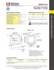 HMC517LC4 数据规格书 6