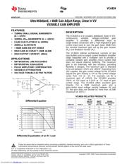 VCA824ID datasheet.datasheet_page 1