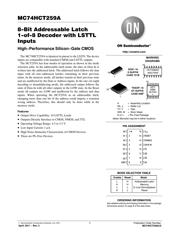 MC74HCT259ADTR2G datasheet.datasheet_page 1