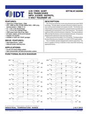 74LVC16245APAG8 Datenblatt PDF