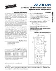 MAX8795AGCJ+T datasheet.datasheet_page 1