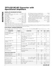 MAX8795AGCJ+ datasheet.datasheet_page 2