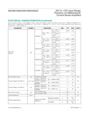 MAX9919FASA+ datasheet.datasheet_page 4