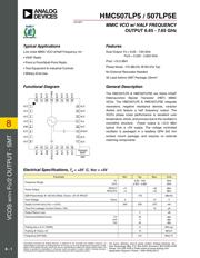 HMC507LP5ETR 数据规格书 1