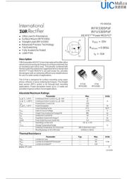 IRFR5305TRPBF datasheet.datasheet_page 1