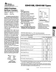 CD4516BE Datenblatt PDF