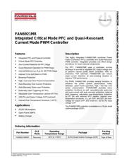 FAN6921MRMY datasheet.datasheet_page 1