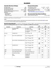 ISL28005FH50Z-T7 datasheet.datasheet_page 4