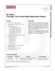 NC7WV07P6X datasheet.datasheet_page 1