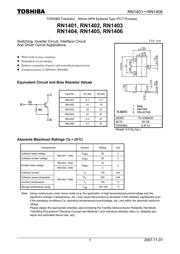 RN1405 datasheet.datasheet_page 1