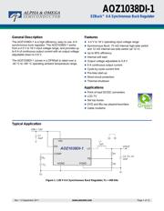 AOZ1038DI-1 datasheet.datasheet_page 1