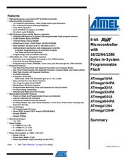 ATMEGA644A-AUR 数据规格书 1