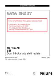 HEF4517BPN 数据规格书 1