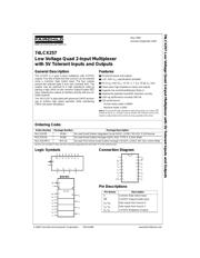 74LCX257MTCX datasheet.datasheet_page 1