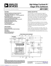 ADF4150HV datasheet.datasheet_page 1