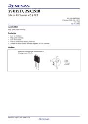 2SK1518 datasheet.datasheet_page 3