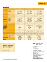 FLUKE-117/323 数据规格书 2