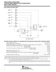 SN74LVT16501DGG 数据规格书 4