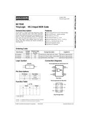 NC7S02L6X datasheet.datasheet_page 2