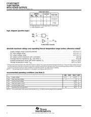 CY74FCT2827ATQCTG4 datasheet.datasheet_page 2