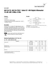 AA116-72 数据规格书 1