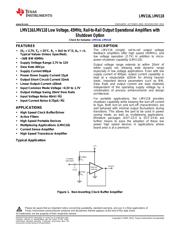 LMV116MF/NOPB 数据规格书 1