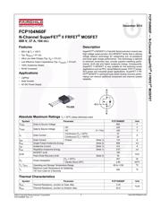 FCP104N60F datasheet.datasheet_page 1