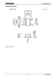 TC7SH00FU(TE85L,F) 数据规格书 6