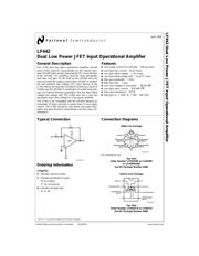 LF442 datasheet.datasheet_page 1