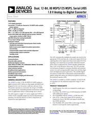 AD9635 datasheet.datasheet_page 1