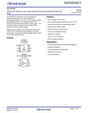 ISL28194FRUZ-T7 datasheet.datasheet_page 1