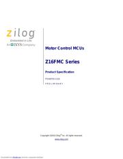 Z16FMC64AG20SG datasheet.datasheet_page 1