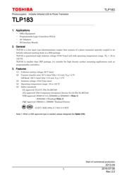TLP183(GB-TPL,E 数据手册