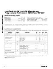 MAX6501 datasheet.datasheet_page 2