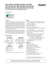 HCNW2601 Datenblatt PDF