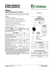 BTB08-600BW3G 数据规格书 1