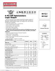 H11L1 datasheet.datasheet_page 1