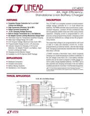 LTC4007EGN#PBF Datenblatt PDF