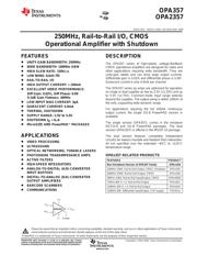 OPA357AIDBVT datasheet.datasheet_page 1